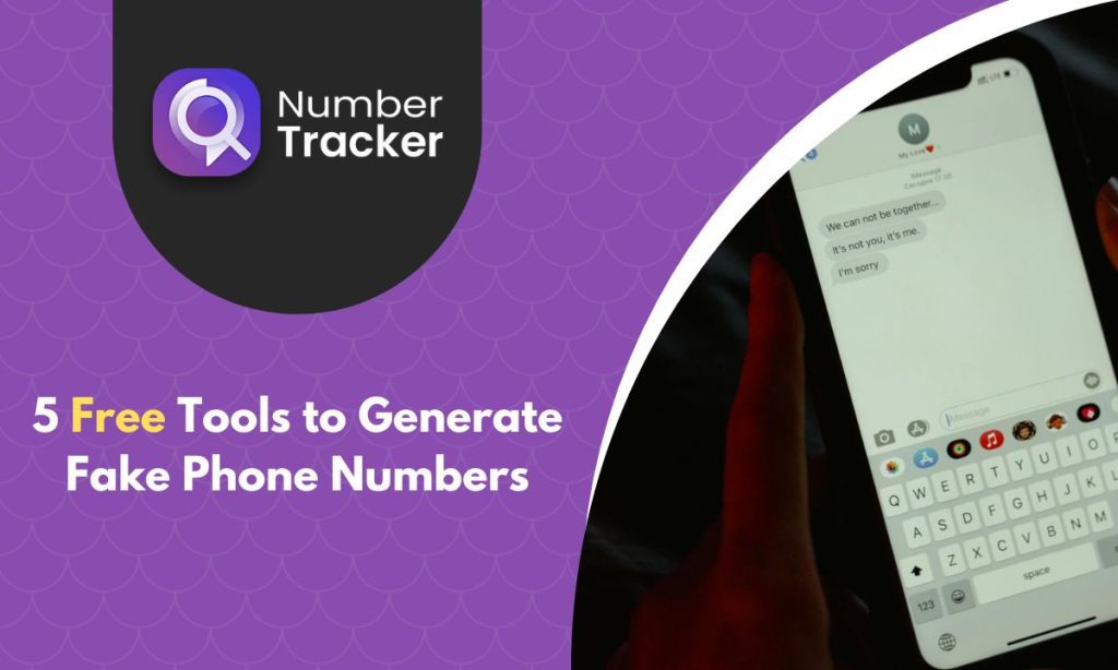 list of top 5 free fake phone number generators
